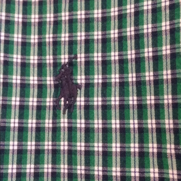 🇺🇸Boys RALPH LAUREN Short Sleeve Button Shirt L - Picture 6 of 8